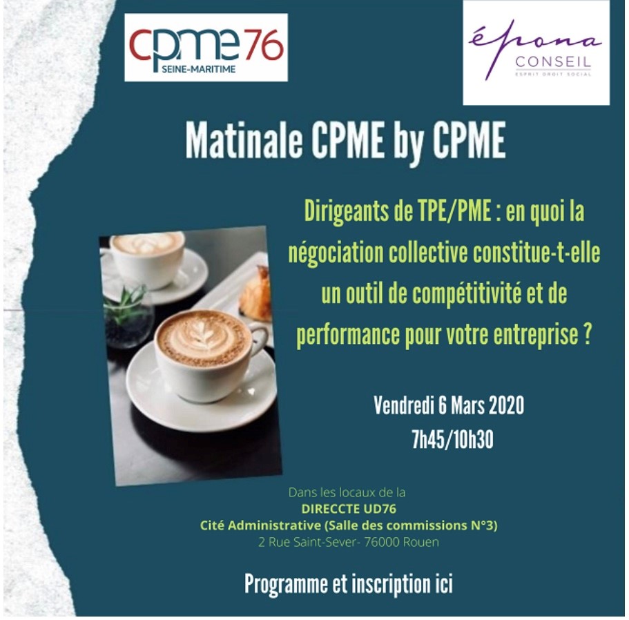 Matinale CPME 76 du 6 mars 2020